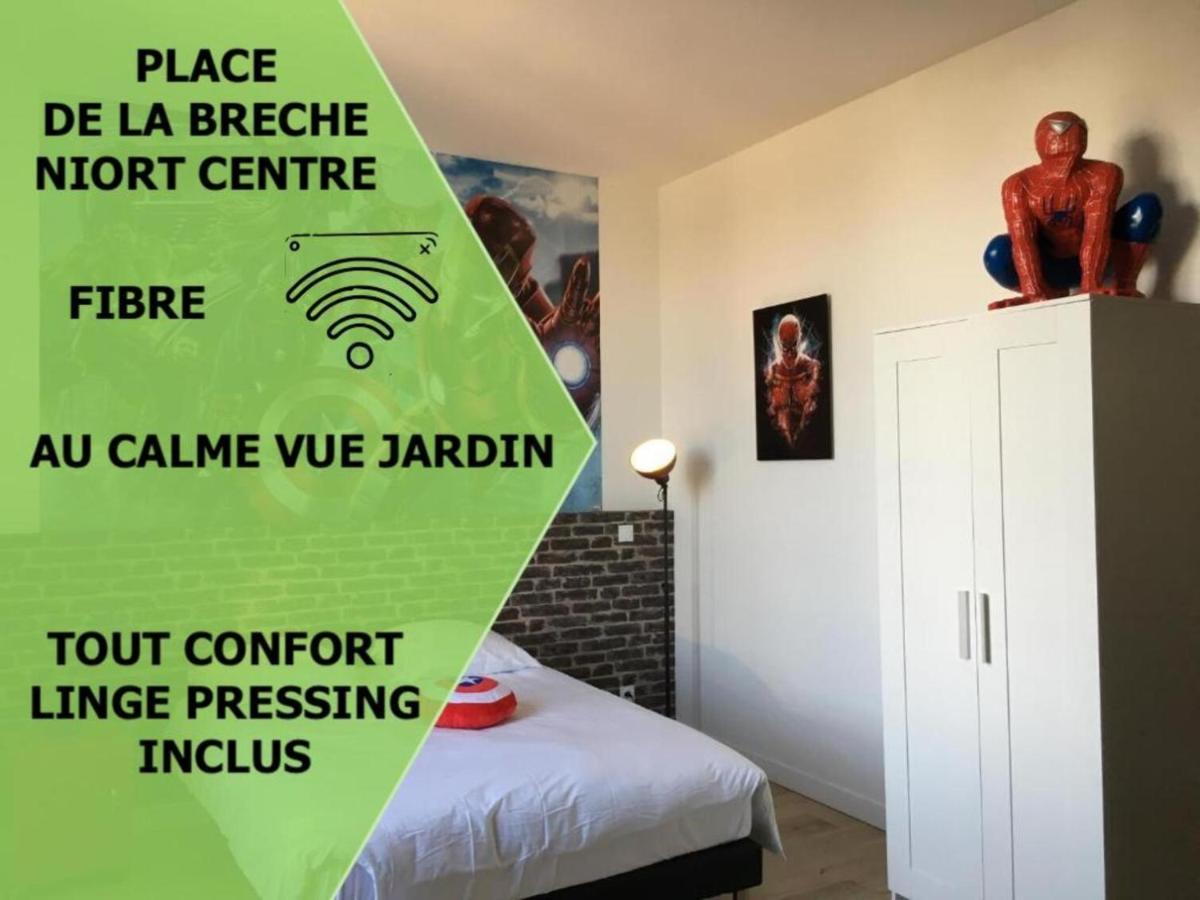 Apartament Le Marvel Centre La Breche Wifi Vue Jardin Niort Zewnętrze zdjęcie